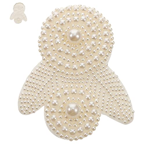 ARTIBETTER Perlen Blumen Patch für Kleidung Diy Dekoratives Accessoire zum Aufbügeln zum Verschönern von Schuhen und Bekleidung Weißes Design für Hochzeitsmode und Festliche Anlässe ARTIBETTER Perlen Blumen Patch für Kleidung Diy Dekoratives Accessoire zum Aufbügeln zum Verschönern von Schuhen und Bekleidung Weißes Design für Hochzeitsmode und Festliche Anlässe von Artibetter