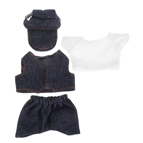 ARTIBETTER Plüschspielzeugkleidung Sommermantelpuppe Puppenhut Bärenoverall Puppen-Outfits Freizeitkleidung Für Puppen Mini-puppenmütze Puppenkleid Dekorationszubehör Für Puppenhäuser Stoff ARTIBETTER Plüschspielzeugkleidung Sommermantelpuppe Puppenhut Bärenoverall Puppen-Outfits Freizeitkleidung Für Puppen Mini-puppenmütze Puppenkleid Dekorationszubehör Für Puppenhäuser Stoff von Artibetter