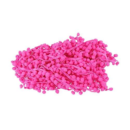 ARTIBETTER Pompom-Spitze Poms Ballbesatz aus Spitze Ball Quaste Fransen Quastenverkleidung Vorhang rosa Spitze Stoff Quastenkugelbesatz Ballfransenbesatz Kugel trimmen ball trimmen Rosig ARTIBETTER Pompom-Spitze Poms Ballbesatz aus Spitze Ball Quaste Fransen Quastenverkleidung Vorhang rosa Spitze Stoff Quastenkugelbesatz Ballfransenbesatz Kugel trimmen ball trimmen Rosig von Artibetter