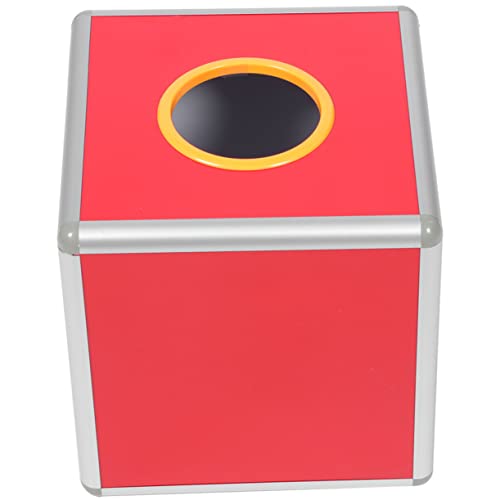 ARTIBETTER Professionelle Raffle Box Robuste Lotteriekarten Halterung Quadratische Spendenbox für Verlosungen Multifunktionale Box für Tipps und Spenden für Veranstaltungen von Artibetter