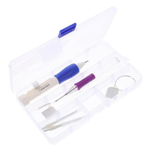 ARTIBETTER Professionelles Stickwerkzeug Set Teiliges Set mit Verstellbaren Stanznadeln für Kreuzstich und Diy Projekte für Anfänger und Vielseitige Anwendungen Kleidung Kissen und Mehr von Artibetter