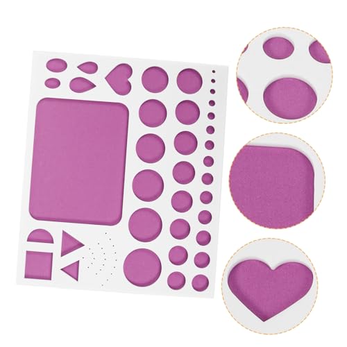ARTIBETTER Quilling-Werkzeuge aus Papier Werkzeug zum Rollen von Papier Quilling-Vorlage aus Papier Quilling-Zubehör aus Papier Schlitzstift aus Papier Quilling -Tools Lila Rückwand Eva von Artibetter