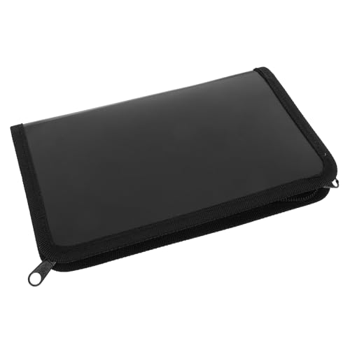 ARTIBETTER Rechnungspaket stationärer Organizer Veranstalter Organisation mit Schloss Dokumentorganisator ordner Aktenhalter im Büro Aktenhalter aus Papier Plastik Black von Artibetter