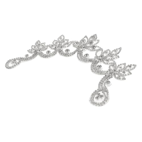 ARTIBETTER Rhinestone Aufbügel Patch Glitzernde Strass Applikation für Kleidung Jeans Taschen zur Reparatur und Dekoration Hochwertige DIY Bastelgestaltung für Hochzeiten und Festlichkeiten von Artibetter