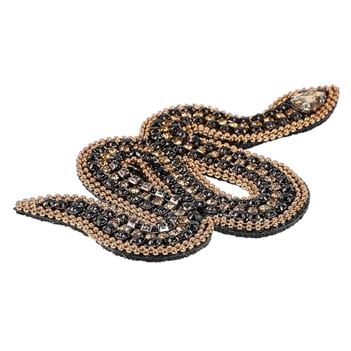 ARTIBETTER Rhinestone Schlange Applikation Patch für Kleidung und Accessoires Funkenbringende DIY Dekoration für Jacken Hüte Taschen und Mehr Handgemachte Strass Patches für Kreative ARTIBETTER Rhinestone Schlange Applikation Patch für Kleidung und Accessoires Funkenbringende DIY Dekoration für Jacken Hüte Taschen und Mehr Handgemachte Strass Patches für Kreative von Artibetter
