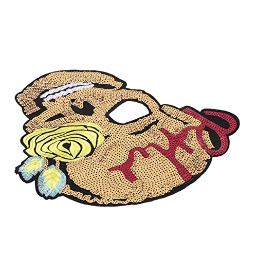 ARTIBETTER Rosafarbene Blumen Patches zum Aufnähen Diy Beschichtungen für Kleidung Taschen und Bastelarbeiten Kreative Applikationen für Designs zum Reparieren und Dekorieren von Artibetter