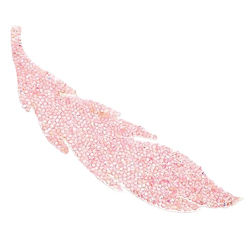 ARTIBETTER Rückenkleber -Bügel -Strass -Musteraufkleber Dekoration Kleiderflicken Patch für nähen Strass-Applikation Applikationsaufnäher mit Strasssteinen applizierte Verzierungen Harz Rosa ARTIBETTER Rückenkleber -Bügel -Strass -Musteraufkleber Dekoration Kleiderflicken Patch für nähen Strass-Applikation Applikationsaufnäher mit Strasssteinen applizierte Verzierungen Harz Rosa von Artibetter