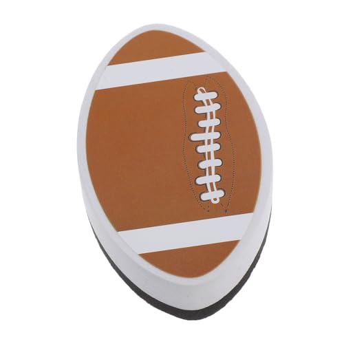 ARTIBETTER Rugby-radiergummi Whiteboard-radierer Trockener Tafelwischer Großer Radiergummi Trockener Marker-radierer Mini Whiteboard Eraser Großer Rosa Radiergummi Brown Eva-schwamm von Artibetter