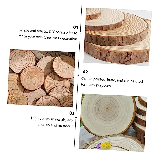 ARTIBETTER Runde Holzscheiben Teilig Naturbelassen Glatt Diy Dekoration Fotorequisiten Weihnachtsbastelei Kleiner Staffeleien für Vielseitige Kreative Projekte ARTIBETTER Runde Holzscheiben Teilig Naturbelassen Glatt Diy Dekoration Fotorequisiten Weihnachtsbastelei Kleiner Staffeleien für Vielseitige Kreative Projekte von Artibetter