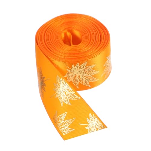 ARTIBETTER Satinband mit Ahornblatt Muster und Strapazierfähiges Geschenkband für Diy Hochzeiten Feiertage und Projekte Breit ARTIBETTER Satinband mit Ahornblatt Muster und Strapazierfähiges Geschenkband für Diy Hochzeiten Feiertage und Projekte Breit von Artibetter