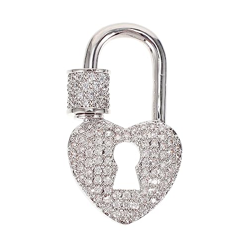 ARTIBETTER Schmuckverschluss Herz Schloss für Diy und Armbänder Multifunktionaler Karabiner Verschluss Leicht zu Bedienen Stilvolles Design Langlebige Farben für Kreative Bastelprojekte ARTIBETTER Schmuckverschluss Herz Schloss für Diy und Armbänder Multifunktionaler Karabiner Verschluss Leicht zu Bedienen Stilvolles Design Langlebige Farben für Kreative Bastelprojekte von Artibetter