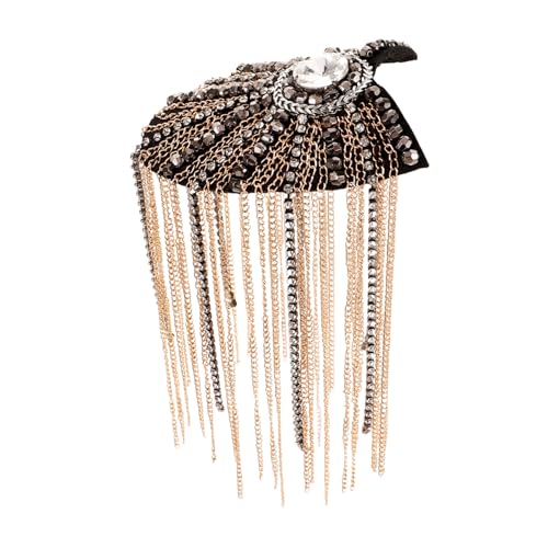 ARTIBETTER Schulterklappen mit Quaste Schulterschmuck Quasten zum Basteln Dekorationen Kostüm Schulterklappen-Abzeichen Schulter DIY Epauletten Anzug Schulterklappen Metall ARTIBETTER Schulterklappen mit Quaste Schulterschmuck Quasten zum Basteln Dekorationen Kostüm Schulterklappen-Abzeichen Schulter DIY Epauletten Anzug Schulterklappen Metall von Artibetter