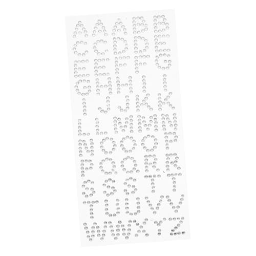 ARTIBETTER Selbstklebende Strass Buchstaben Aufkleber Weiß Glitzer Diamant Sticker Für Graduation Cap Scrapbooks Journals DIY Bastelprojekte ARTIBETTER Selbstklebende Strass Buchstaben Aufkleber Weiß Glitzer Diamant Sticker Für Graduation Cap Scrapbooks Journals DIY Bastelprojekte von Artibetter