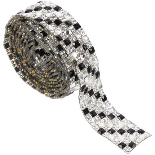 ARTIBETTER Selbstklebende Strassbänder: Glitzerndes Strassband Zum Basteln Von Diy-Kleidung (Stil 3) von Artibetter