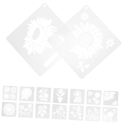 ARTIBETTER Set Wiederverwendbare Schablonen für Kreative Wandgestaltung Geeignet für Scrapbooking von Artibetter