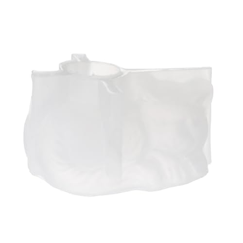 ARTIBETTER Silikon Blumentopfform Katze Schlafend Silikonform für Beton und Harz DIY Pflanzgefäß Form für Sukkulenten Gießform Hitzebeständig Flexibel Langlebig von Artibetter