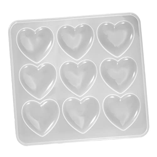 ARTIBETTER Silikon Herzform Gießform für Diy Schmuckherstellung Langlebig Haftend für Fondant und Bastelprojekte von Artibetter