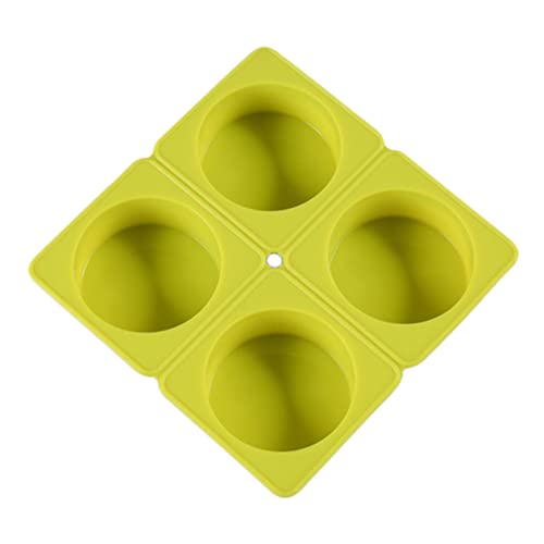 ARTIBETTER Silikon Seifenform Rund Hochtemperaturbeständige Flexible Seifenmold für Diy Seifenherstellung Zufällige Farbe für Kreative Projekte und Desserts Zufällige Farbe von Artibetter