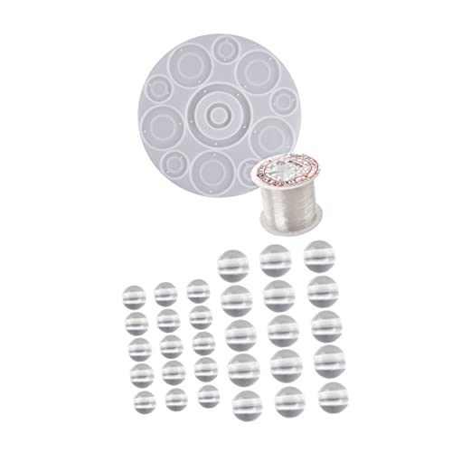ARTIBETTER Silikonform Windspiel Anhänger Set Flexible Diy Harzform für Wand und Hängeanhänger Langlebige Epoxidharz Gießform ohne Kleben und Reißen für Kreative Bastelarbeiten von Artibetter