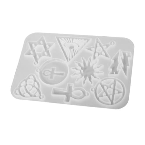 ARTIBETTER Silikonform für Diy Schmuckherstellung Vielseitige Gießform für Ohrringe und Anhänger Verschiedene Muster Wie Stern Herz Mond Hautfreundlichem Silikon Leicht zu Entformen für von Artibetter