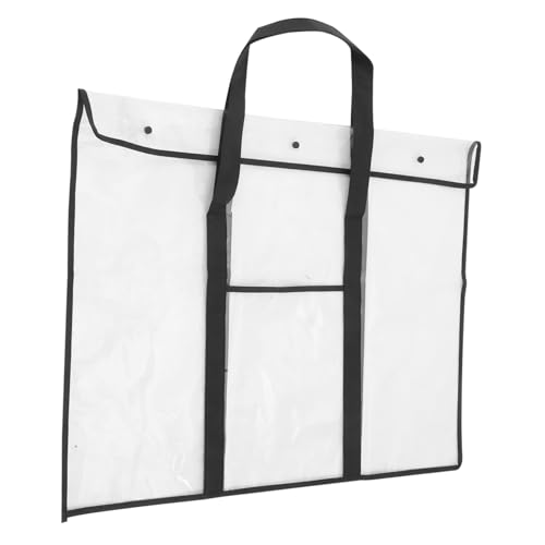 ARTIBETTER Skizzenblock-Tasche Büro Aufbewahrungstasche für Zeichenwerkzeuge Malbrett Tasche Tragetaschen-Organizer groß Plakatröhren zur Aufbewahrung Taschenorganisator Vliesstoff Schwarz von Artibetter