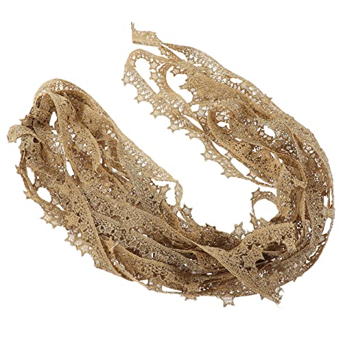 ARTIBETTER Spitze Zum Nähen Basteln Kostüm Kleidung Besatz Für Damen Ups Stickerei Dekoration Kleid Dekoration Accessoire Polyester Golden ARTIBETTER Spitze Zum Nähen Basteln Kostüm Kleidung Besatz Für Damen Ups Stickerei Dekoration Kleid Dekoration Accessoire Polyester Golden von Artibetter