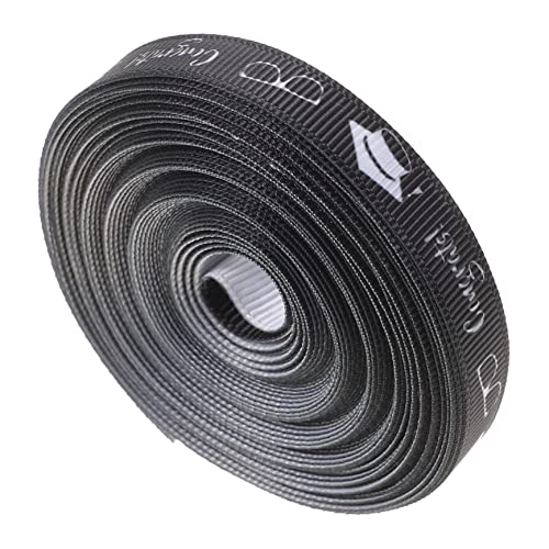 ARTIBETTER Staffelungsband seidenband ribbon Geschenkband für Floristik party dekoration geschenkpaket Auszeichnungsbänder Gold Satinband Verpackungsband Party Gefälligkeiten Polyester Black von Artibetter