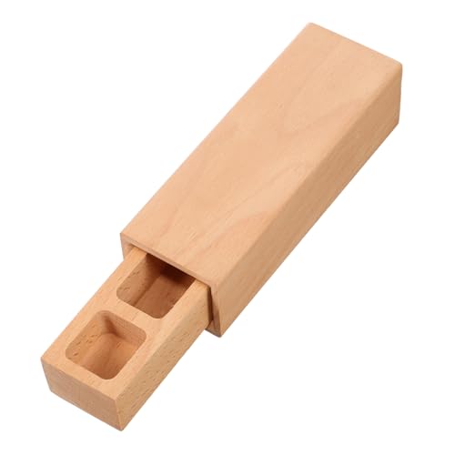 ARTIBETTER Stempel-organizer Aus Holz: Quadratisches Etui Mit Schiebedeckel, Dekorative Schubladenbox Für Zahlenstempel, Perlen, Schmuck, Einfache Montage, Tragbar, Für Schule Und Zuhause ARTIBETTER Stempel-organizer Aus Holz: Quadratisches Etui Mit Schiebedeckel, Dekorative Schubladenbox Für Zahlenstempel, Perlen, Schmuck, Einfache Montage, Tragbar, Für Schule Und Zuhause von Artibetter