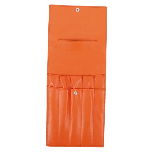 ARTIBETTER Stricknadel Organizer Tasche Bunte Lederhülle für Strick und Häkelwerkzeuge Tragbar und Langlebig für DIY Projekte und Handarbeiten Orange Leicht und Stylisch ARTIBETTER Stricknadel Organizer Tasche Bunte Lederhülle für Strick und Häkelwerkzeuge Tragbar und Langlebig für DIY Projekte und Handarbeiten Orange Leicht und Stylisch von Artibetter