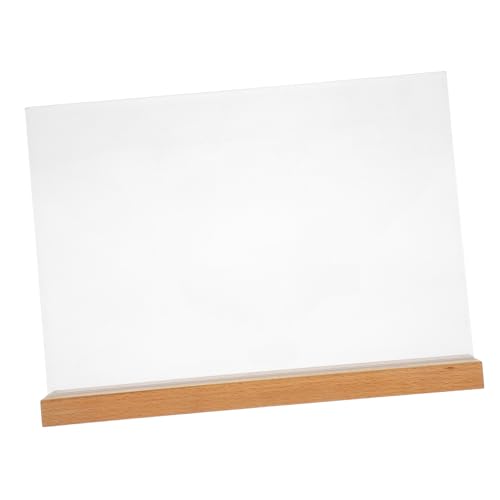 ARTIBETTER T-förmige Tischmarke Tischschildhalter Anzeige für Wall Flyer Show Rack Platzkartenhalter für den Tisch Inhaber Tischmenühalter Klarer Zeichenhalter Menükartenhalter hölzern ARTIBETTER T-förmige Tischmarke Tischschildhalter Anzeige für Wall Flyer Show Rack Platzkartenhalter für den Tisch Inhaber Tischmenühalter Klarer Zeichenhalter Menükartenhalter hölzern von Artibetter