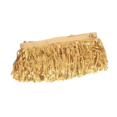 ARTIBETTER Tassel Pailletten Fransenband für Latein Tanzkleidung Dekoratives Trim für Bekleidungs und Diy Projekte Langlebig und Vielseitig Glänzende Effekte ARTIBETTER Tassel Pailletten Fransenband für Latein Tanzkleidung Dekoratives Trim für Bekleidungs und Diy Projekte Langlebig und Vielseitig Glänzende Effekte von Artibetter