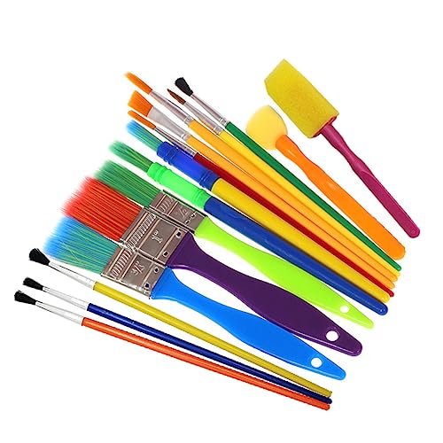 ARTIBETTER Teiliges Malpinsel Set mit Unterschiedlichen Pinselköpfen Waschbare DIY Graffiti und Doodle Pinsel Pädagogische Malwerkzeuge Langlebigem Ergonomisch für Anfänger Zufällige Farbe ARTIBETTER Teiliges Malpinsel Set mit Unterschiedlichen Pinselköpfen Waschbare DIY Graffiti und Doodle Pinsel Pädagogische Malwerkzeuge Langlebigem Ergonomisch für Anfänger Zufällige Farbe von Artibetter
