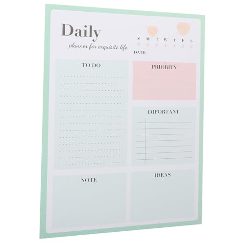 ARTIBETTER To Do Liste Notizblock für Tägliche Planung Leichter und Handlicher Planer für Büro und Zuhause Kreative Aufgabenliste zur Optimalen Organisation von Artibetter