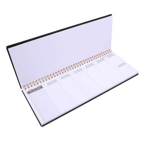 ARTIBETTER Tragbare Planerbücher Veranstalter Wochenkalender Wöchentliche Notizblöcke Wochenplaner Notizblock Agenda Notebook -notizbilder Kalender-notizbuch Täglich Black Eisen ARTIBETTER Tragbare Planerbücher Veranstalter Wochenkalender Wöchentliche Notizblöcke Wochenplaner Notizblock Agenda Notebook -notizbilder Kalender-notizbuch Täglich Black Eisen von Artibetter