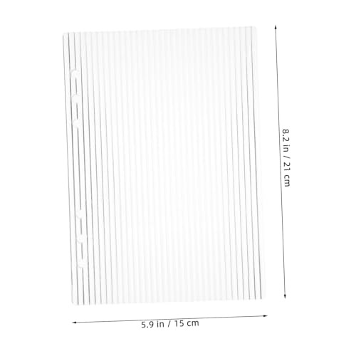 ARTIBETTER Transparente Acryl Ringbuch Hülle Wiederverwendbare Lose Schutzhülle für Planer und Notizbuch Klarer Organizer Umschlag mit Robustem Acrylmaterial DIY Planer Zubehör ARTIBETTER Transparente Acryl Ringbuch Hülle Wiederverwendbare Lose Schutzhülle für Planer und Notizbuch Klarer Organizer Umschlag mit Robustem Acrylmaterial DIY Planer Zubehör von Artibetter