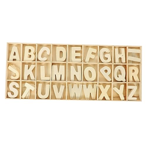 ARTIBETTER Unbemalte Holzscheiben Set für Diy Buchstaben Holzspielzeug Bastelprops Hand Augen Koordination für Kreative Bastelideen und Dekoration ARTIBETTER Unbemalte Holzscheiben Set für Diy Buchstaben Holzspielzeug Bastelprops Hand Augen Koordination für Kreative Bastelideen und Dekoration von Artibetter