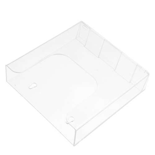 ARTIBETTER Wandmontierter Zeitschriftenhalter aus Acryl Transparente Ablage für Broschüren und Dokumente Breit Tief für Büro und Zuhause ARTIBETTER Wandmontierter Zeitschriftenhalter aus Acryl Transparente Ablage für Broschüren und Dokumente Breit Tief für Büro und Zuhause von Artibetter