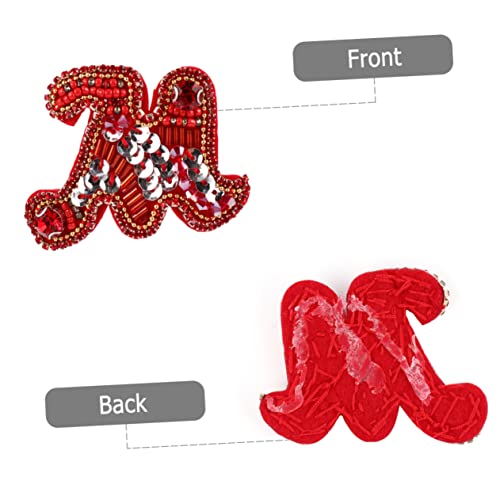 ARTIBETTER Weihnachtliche Stickerei Aufnäher Rot Langlebiges Patch für Kleidung Jeans Taschen Diy Applikation Festliche Dekoration Vielseitig Einsetzbar ARTIBETTER Weihnachtliche Stickerei Aufnäher Rot Langlebiges Patch für Kleidung Jeans Taschen Diy Applikation Festliche Dekoration Vielseitig Einsetzbar von Artibetter