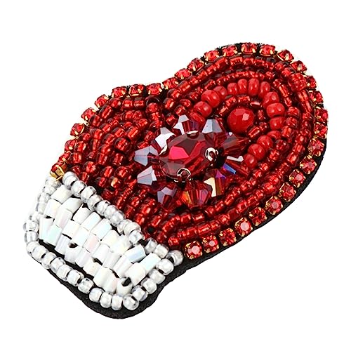 ARTIBETTER Weihnachtlicher Aufnäher Rote Handschuh Form Bestickter Patch für Kleidung Jeans Diy Dekorative Applikation Strapazierfähiger Sticker für Jacken Taschen Hüte ARTIBETTER Weihnachtlicher Aufnäher Rote Handschuh Form Bestickter Patch für Kleidung Jeans Diy Dekorative Applikation Strapazierfähiger Sticker für Jacken Taschen Hüte von Artibetter