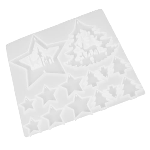 ARTIBETTER Weihnachtsbaum Stern Silikonform Diy Epoxidharz Gießform für Weihnachtsdeko Bastelbedarf für Weihnachtsanhänger und Ornamentgestaltung Flexibel Sicher der Anwendung ARTIBETTER Weihnachtsbaum Stern Silikonform Diy Epoxidharz Gießform für Weihnachtsdeko Bastelbedarf für Weihnachtsanhänger und Ornamentgestaltung Flexibel Sicher der Anwendung von Artibetter