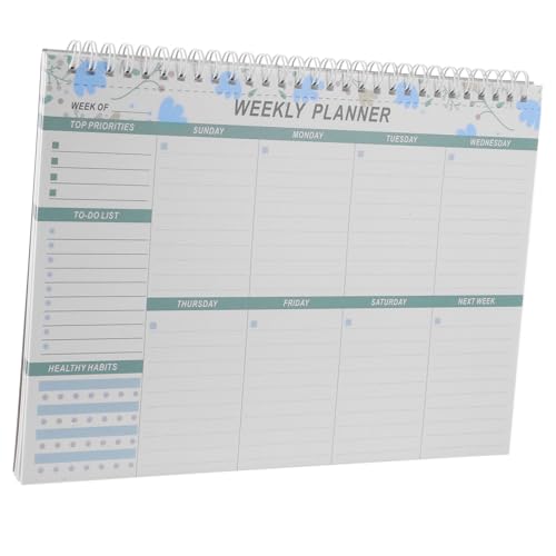 ARTIBETTER Wochenplaner-notizblock Notizbuch Planung Notizbücher Memoboard Zeitplaner Täglicher Aufgabenplaner Leerer Wochenplaner Wochenorganisator Office -notebooks Für Die Arbeit Papier von Artibetter
