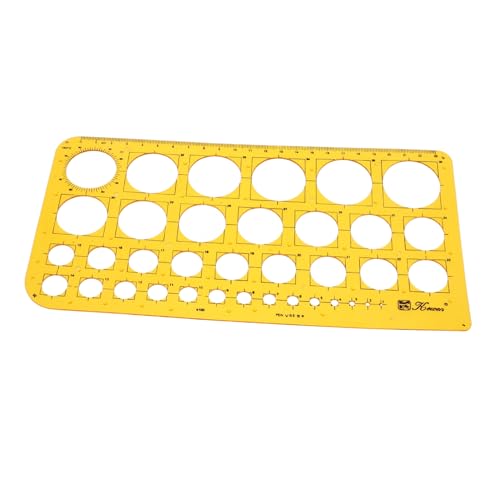ARTIBETTER Zeichnen Malen Sprühen Schablone stoffe Farbvorlagen für Modellbau Lackierwerkzeuge für Modellbau einzigartige Formschablonen Musterzeichnungsvorlage Malformen PVC Yellow ARTIBETTER Zeichnen Malen Sprühen Schablone stoffe Farbvorlagen für Modellbau Lackierwerkzeuge für Modellbau einzigartige Formschablonen Musterzeichnungsvorlage Malformen PVC Yellow von Artibetter
