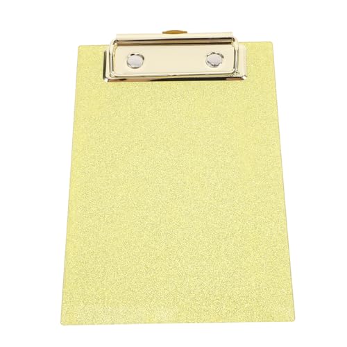 ARTIBETTER Zwischenablage Süß Zubehör Für Büroordner Clips Clips Kleine Klemmbretter Mini-klemmbretter -zwischenablage Klemmbretter Für Das Klassenzimmer Klemmbrett-clip Metall Yellow ARTIBETTER Zwischenablage Süß Zubehör Für Büroordner Clips Clips Kleine Klemmbretter Mini-klemmbretter -zwischenablage Klemmbretter Für Das Klassenzimmer Klemmbrett-clip Metall Yellow von Artibetter