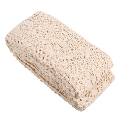 ARTIBETTER handgefertigte Spitze gehäkelte Spitzenbesatz aus Baumwolle Spitzenband Spitzenstoff zum Nähen Spitze nähen floral bestickte Borte Bandwattespitzenverkleidung Baumwollfaden Beige ARTIBETTER handgefertigte Spitze gehäkelte Spitzenbesatz aus Baumwolle Spitzenband Spitzenstoff zum Nähen Spitze nähen floral bestickte Borte Bandwattespitzenverkleidung Baumwollfaden Beige von Artibetter