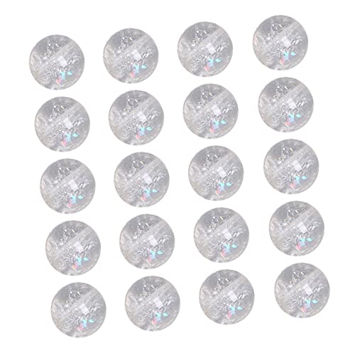 ARTIBETTER knackende Perlen für Kette runden machen bastelmaterial bastel materialien beads for jewellery glasperlen bracelet beads schmuck Charms-Perlen Perlen zum Basteln Weiß ARTIBETTER knackende Perlen für Kette runden machen bastelmaterial bastel materialien beads for jewellery glasperlen bracelet beads schmuck Charms-Perlen Perlen zum Basteln Weiß von Artibetter