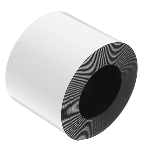 ARTIBETTER leerer Name Magnetisches, trocken abwischbares Etikett leere Magnetaufkleber magnetische namensschilder Magnetische Beschriftung Lebensmitteletikett Glasetiketten Haustierfilm Weiß von Artibetter