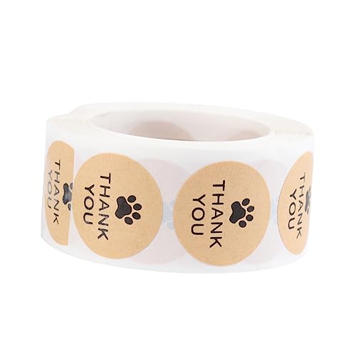 Artibetter 1 Rolle Kraftpapier Klebeband mit Hundepfotenaufklebern Rolle Selbstklebende Etiketten für Scrapbooking Kalender und Bastelprojekte Niedliches Design für Artibetter 1 Rolle Kraftpapier Klebeband mit Hundepfotenaufklebern Rolle Selbstklebende Etiketten für Scrapbooking Kalender und Bastelprojekte Niedliches Design für von Artibetter