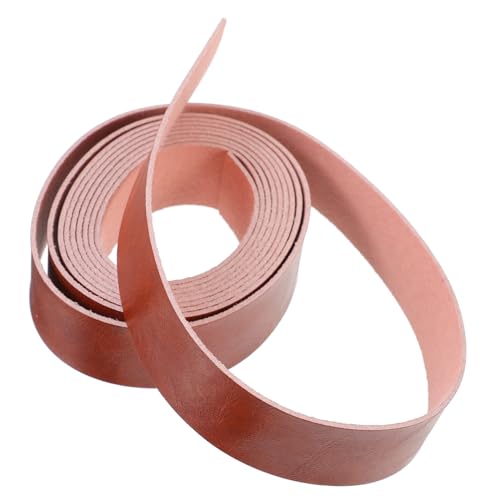 Artibetter 1 Rolle Simulierte Lederstreifen DIY-Material Leder für die Lederverarbeitung leder selber machen Lederstreifen zum Basteln Lederstreifen selber basteln Lederriemen Pu Braun von Artibetter