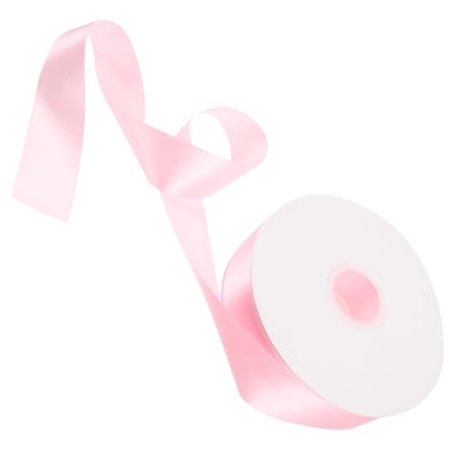 Artibetter 1 Rollenbox Einseitiges verschlüsselter Polyesterband Geschenkband präsentieren Verpackungsband für Party-Verpackungsband Bowknot-Gurt packen Packband Rosa von Artibetter