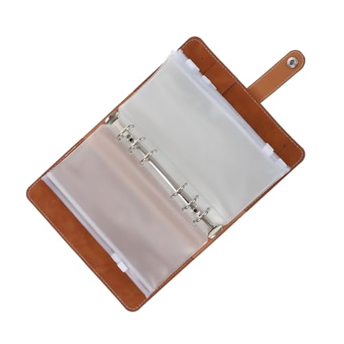 Artibetter 1 Satz Budget Notizbuch mit Reißverschluss PU Leder Ringbuch Transparente Fächer Etiketten für Studierende zur Finanzplanung und Verwaltung Artibetter 1 Satz Budget Notizbuch mit Reißverschluss PU Leder Ringbuch Transparente Fächer Etiketten für Studierende zur Finanzplanung und Verwaltung von Artibetter